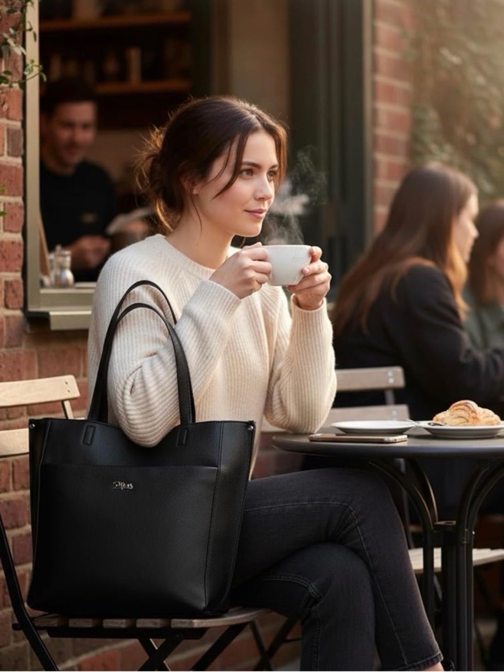 Tote bag for women black